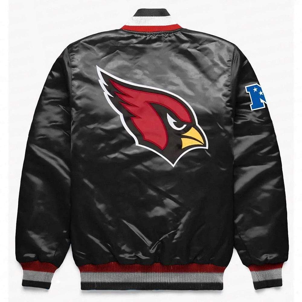 Arizona Cardinals Exclusive Satin Jacket WorthVee