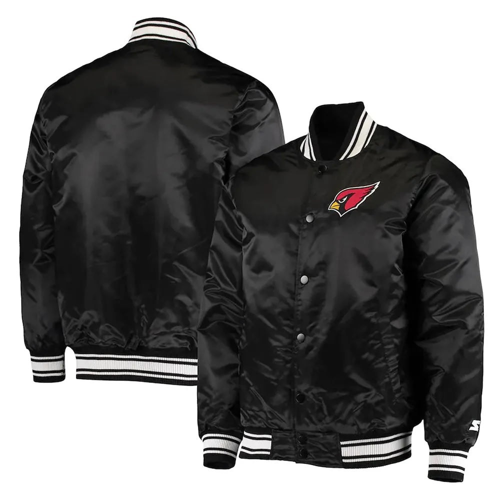 Arizona Cardinals Locker Room Satin Jacket WorthVee
