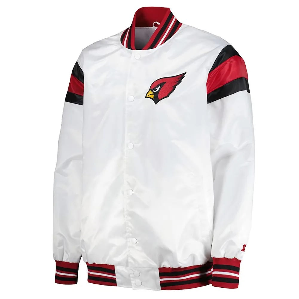 Arizona Cardinals Midweight Satin Jacket WorthVee