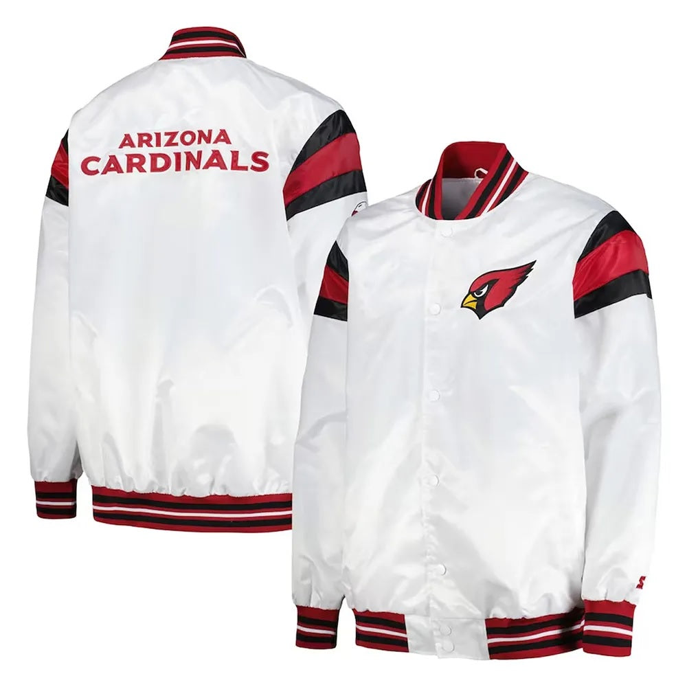 Arizona Cardinals Midweight Satin Jacket WorthVee