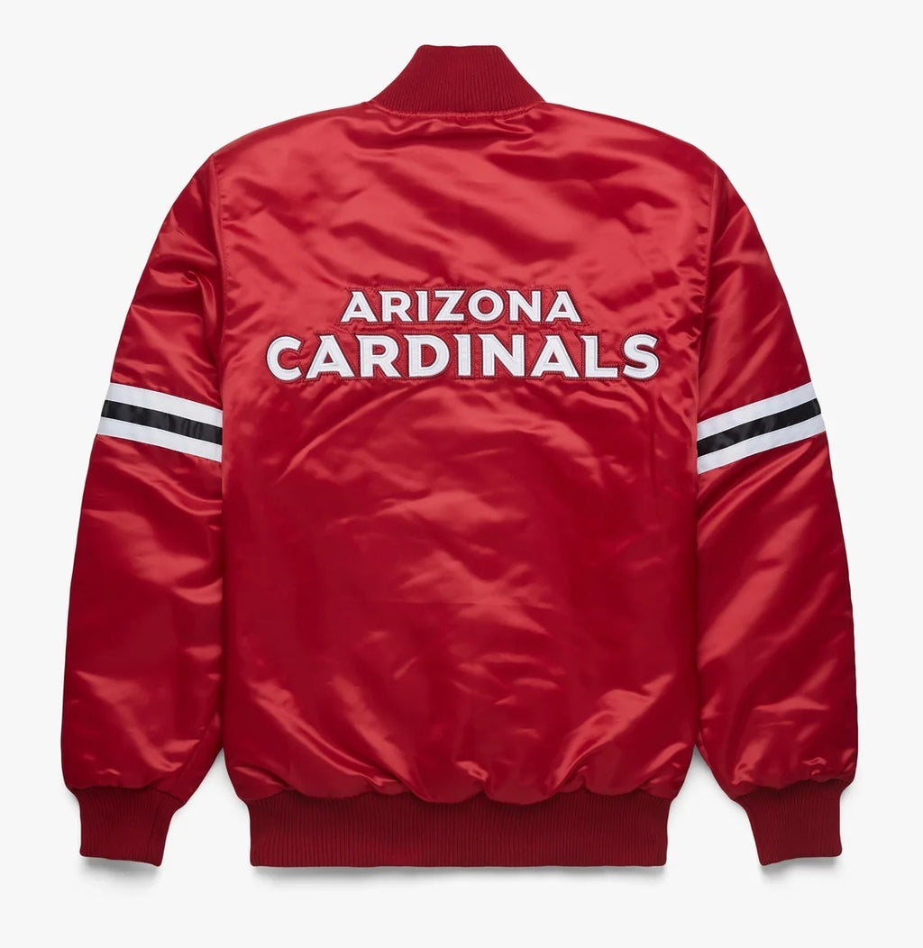 Arizona Cardinals Satin Varsity Jacket WorthVee