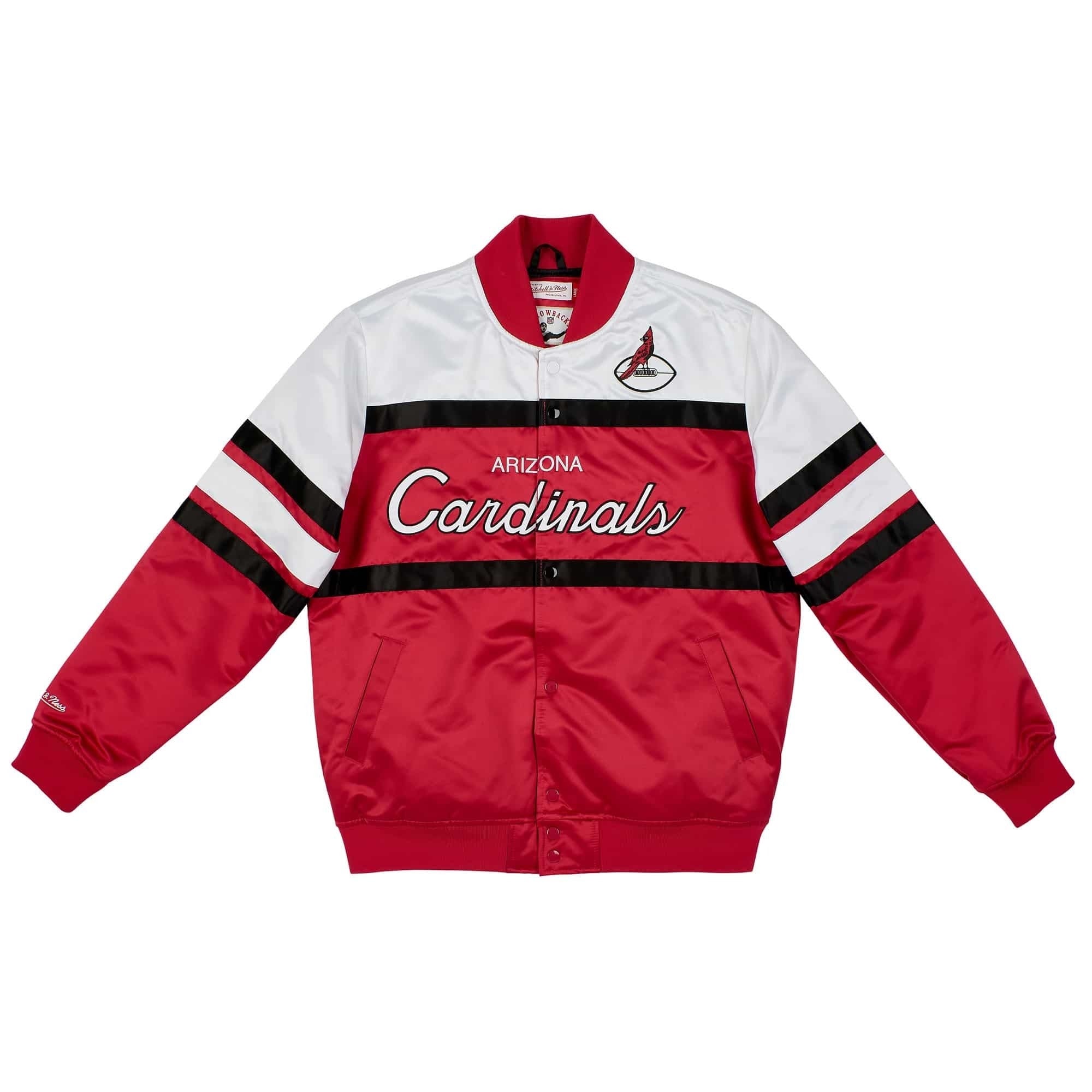 Arizona Cardinals Special Script Heavyweight Satin Jacket WorthVee
