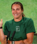 Aryna Sabalenka Wimbledon Championships 2025 Green T-shirt