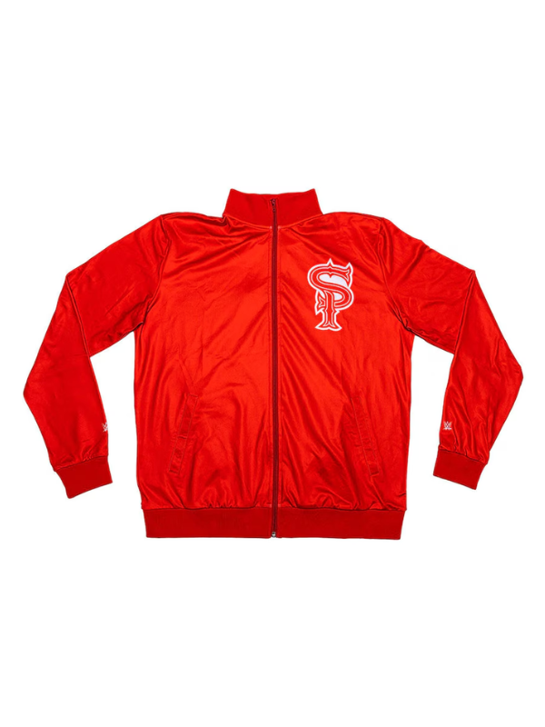 Men's Chalk Line Street Profits Red Full-Zip Track Jacket USA Jackets