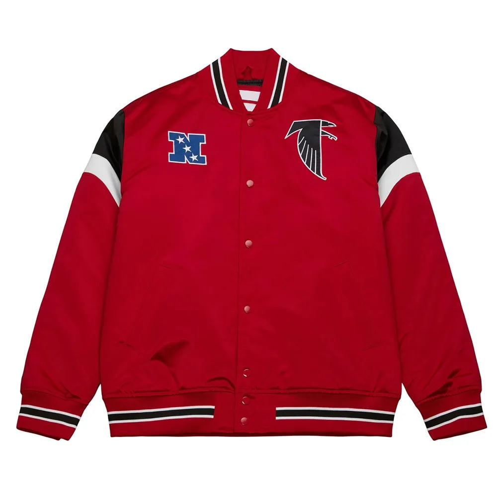 Atlanta Falcons Heavyweight Satin Jacket WorthVee