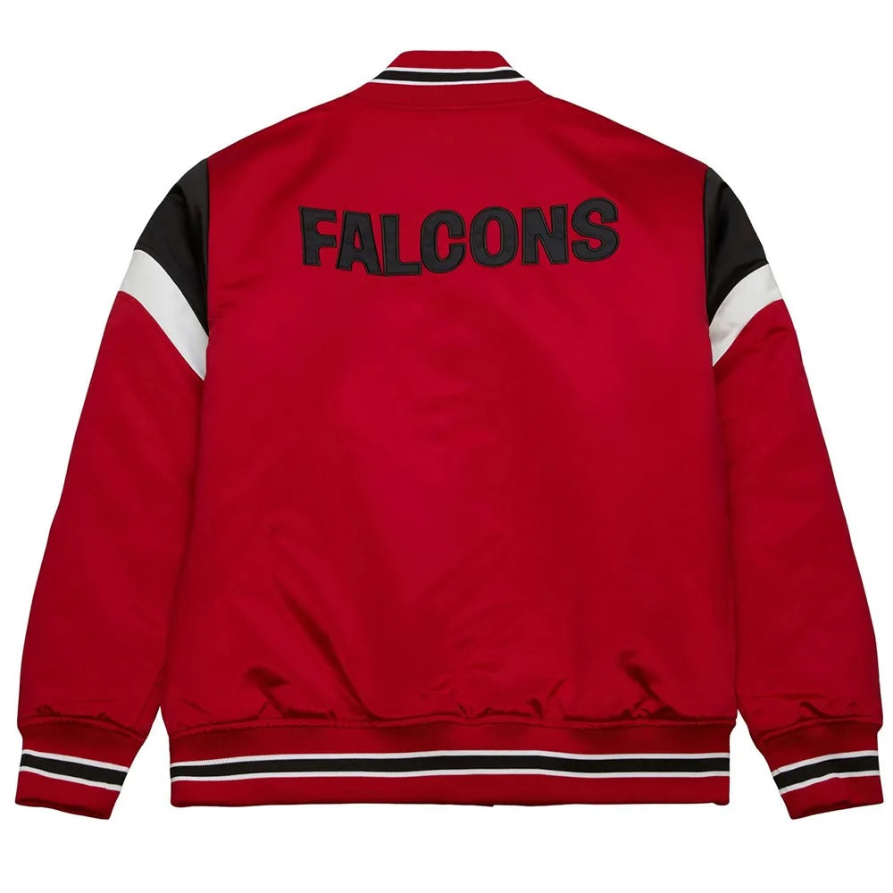 Atlanta Falcons Heavyweight Satin Jacket WorthVee
