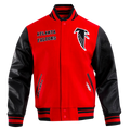 Atlanta Falcons Retro Classic Rib Wool Varsity Jacket WorthVee