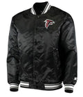 Atlanta Falcons Satin Black Starter Jacket WorthVee
