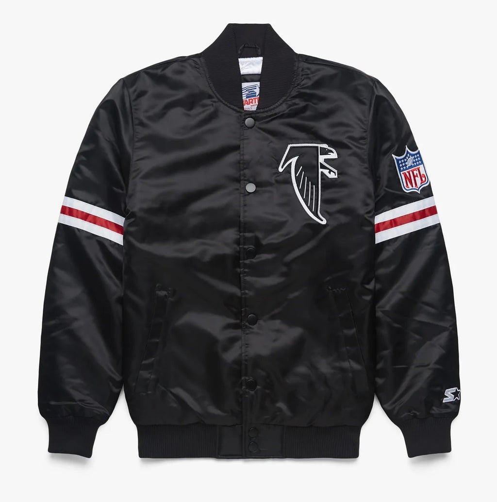 Atlanta Falcons Satin Varsity Jacket WorthVee