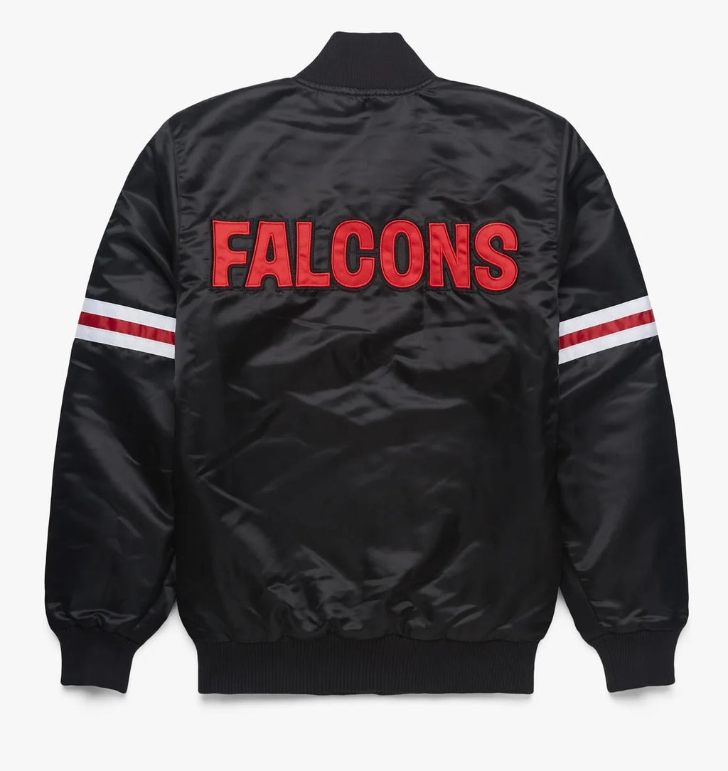 Atlanta Falcons Satin Varsity Jacket WorthVee