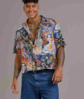 Aussie Shore 2024 Manaaki Hoepo Graffiti Print Shirt
