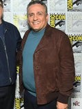 Avengers Doomsday Joe Russo Suede Leather Jacket Clanton Jacket