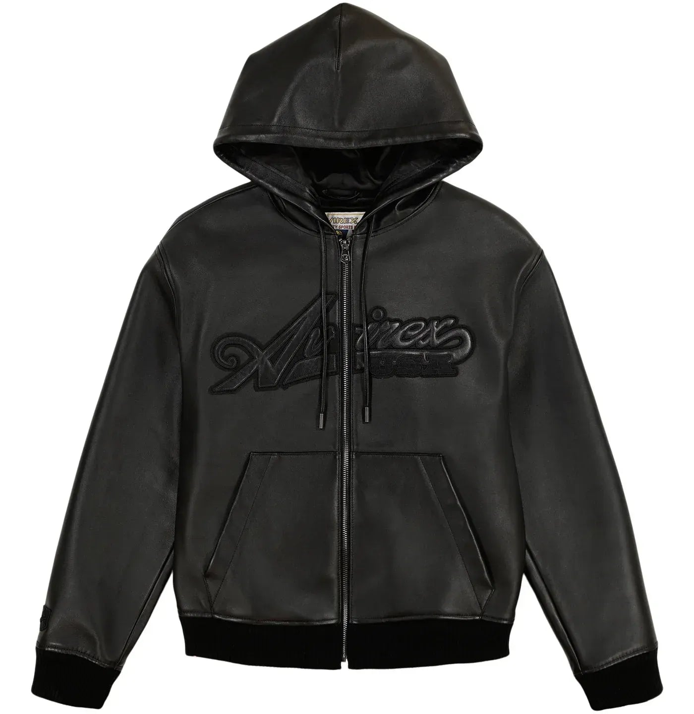 Avirex Inspired Black Limited Edition Hooded Jacket
