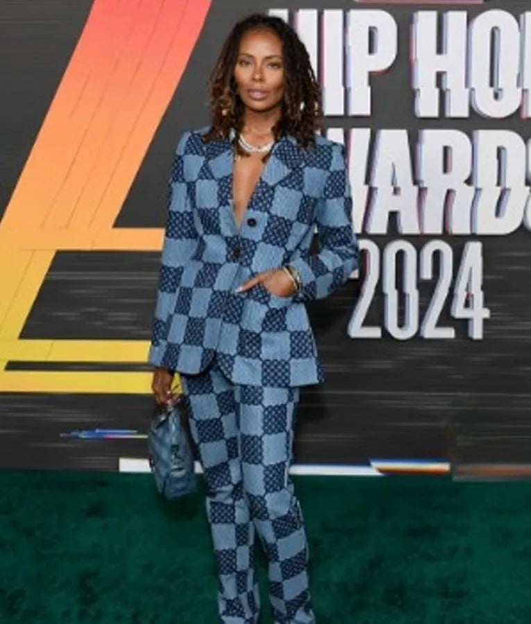 BET Hip Hop Awards Eva Marcille Printed Suit