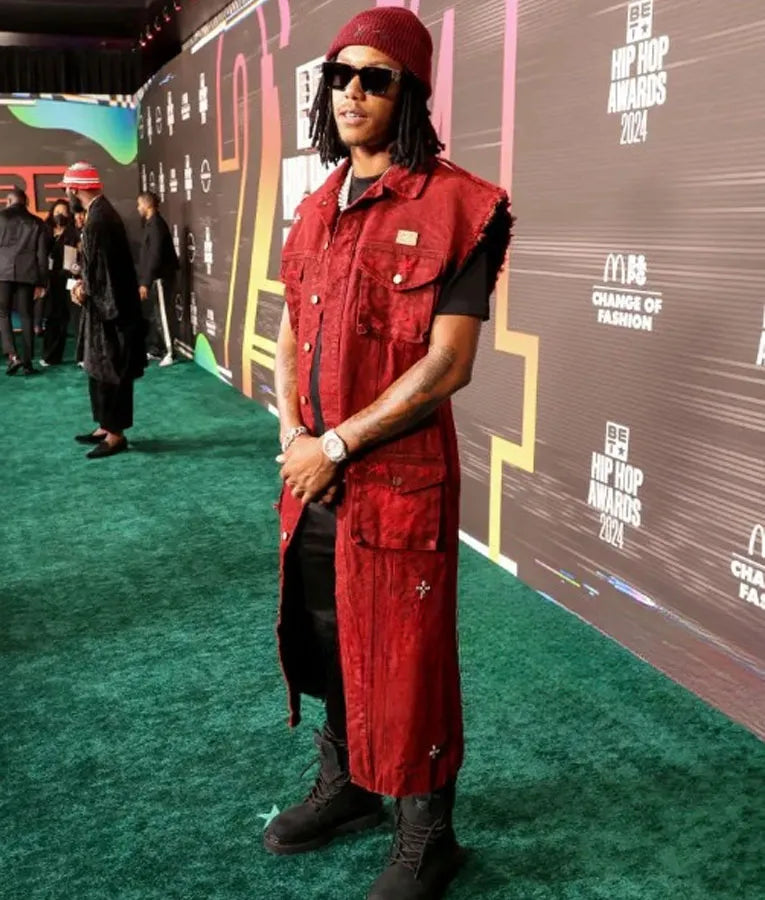 BET Hip Hop Awards Skilla Baby Long Coat