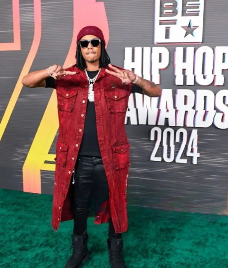 BET Hip Hop Awards Skilla Baby Long Coat