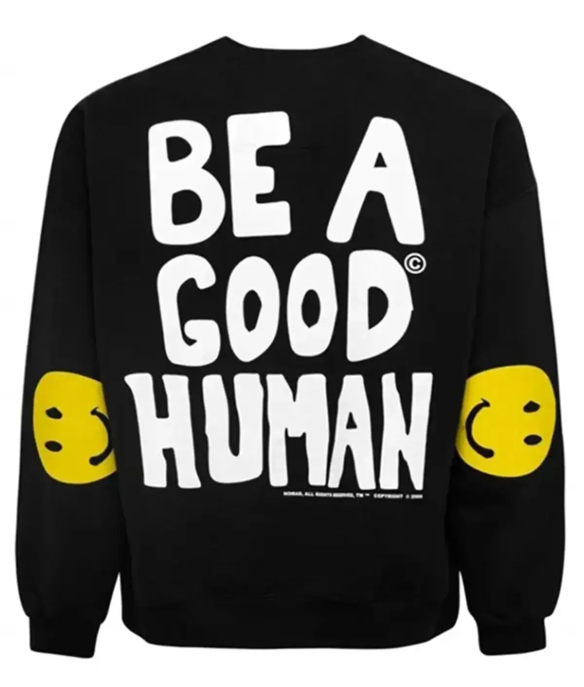 BTS Be A Good Human Jimin Black Sweatshirt
