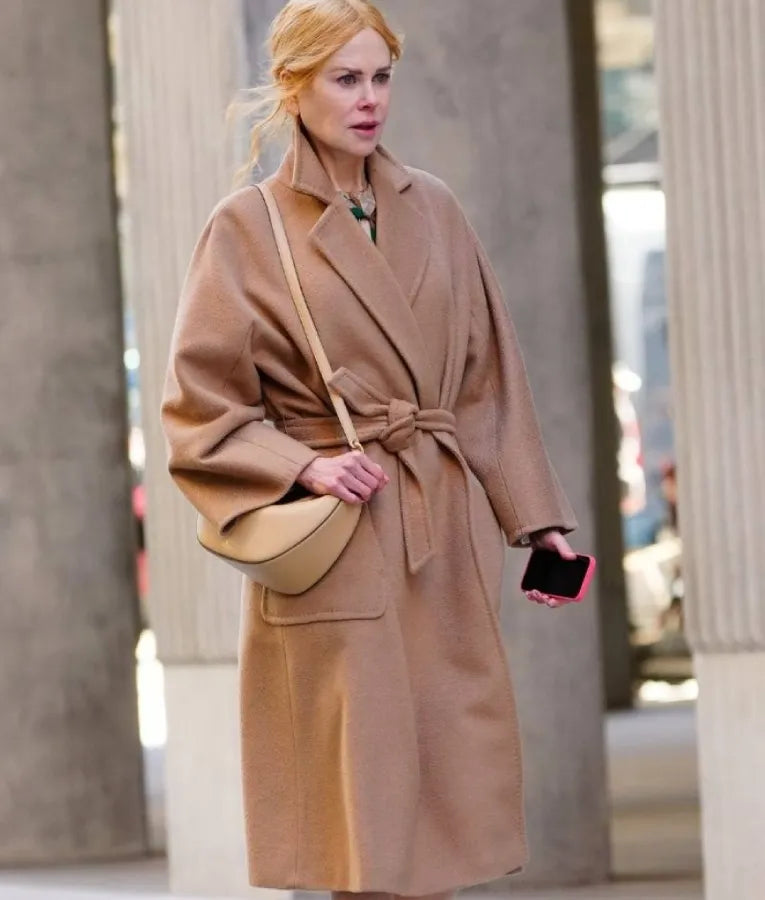 Babygirl 2024 Nicole Kidman Brown Coat