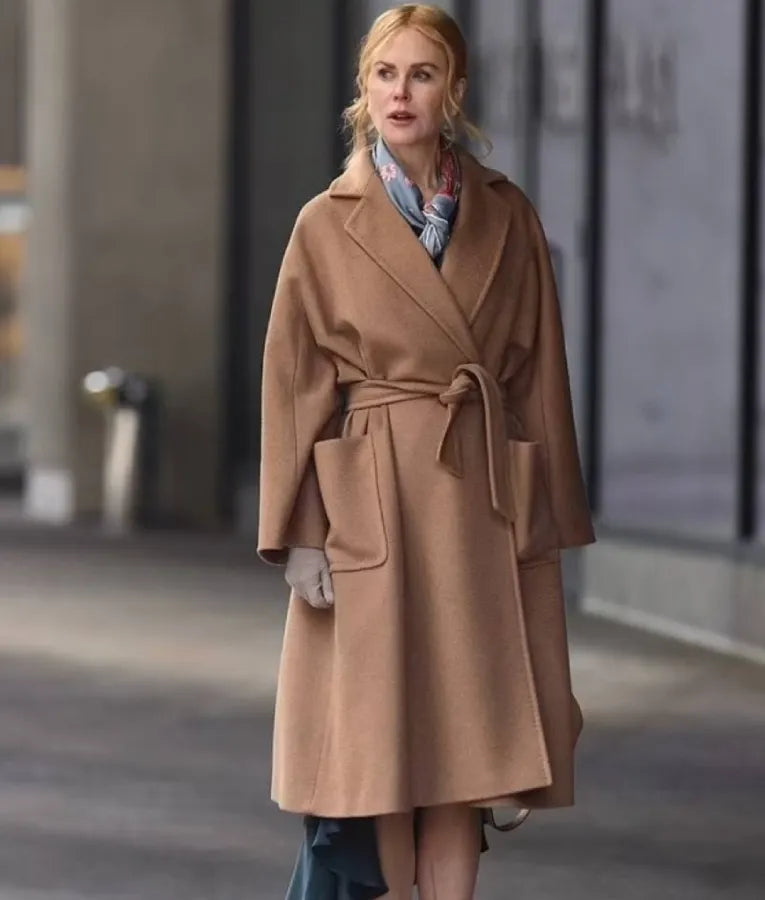 Babygirl 2024 Nicole Kidman Brown Coat