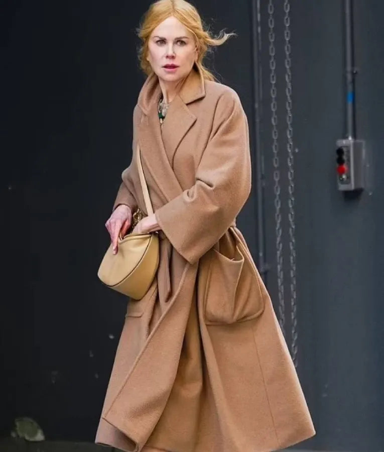 Babygirl 2024 Nicole Kidman Brown Coat