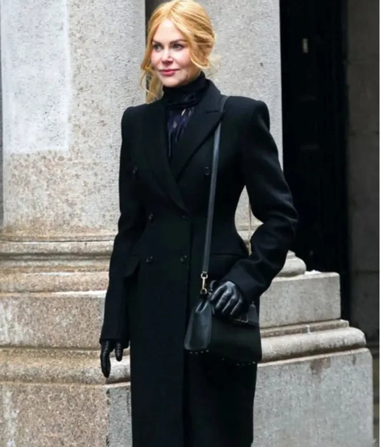 Babygirl 2024 Nicole Kidman Black Coat