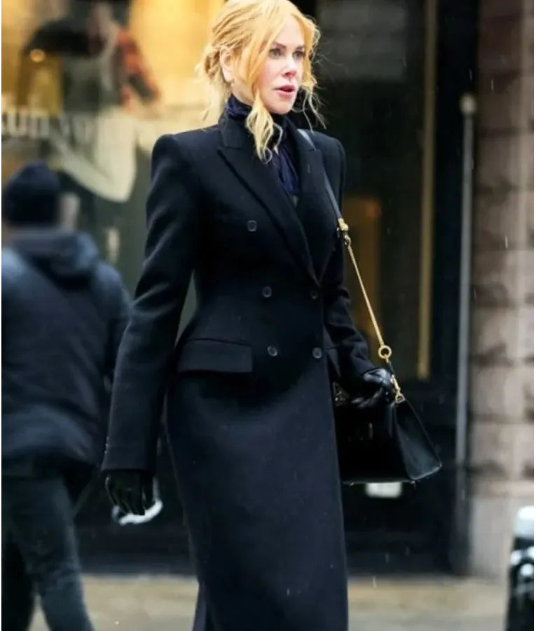 Babygirl 2024 Nicole Kidman Black Coat