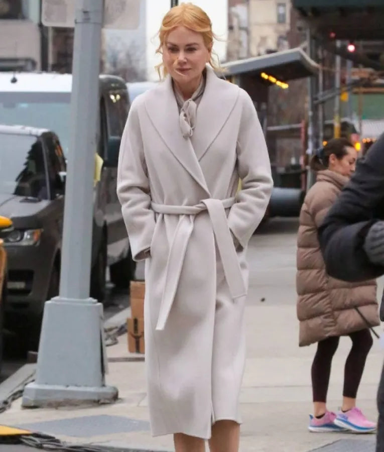 Babygirl 2024 Nicole Kidman White Coat