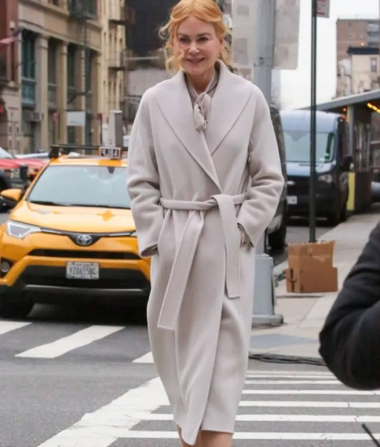 Babygirl 2024 Nicole Kidman White Coat