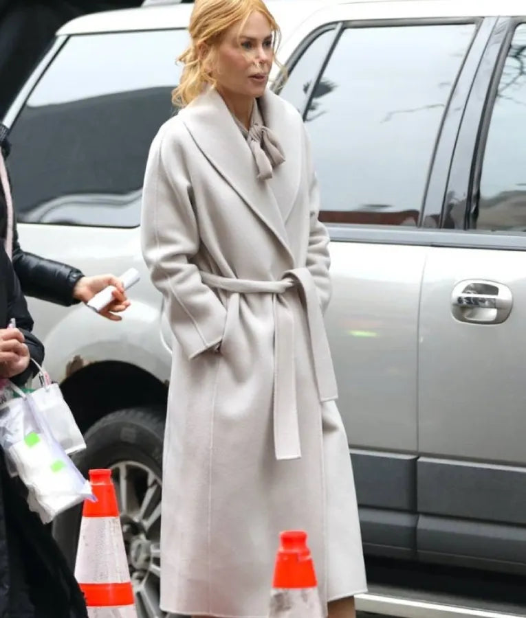Babygirl 2024 Nicole Kidman White Coat
