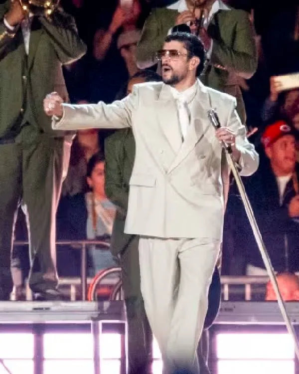 Bad Bunny Super Bowl 2026 Suit