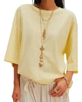 Baylen Out Loud S02 Baylen Dupree Yellow Oversized T Shirt WorthVee