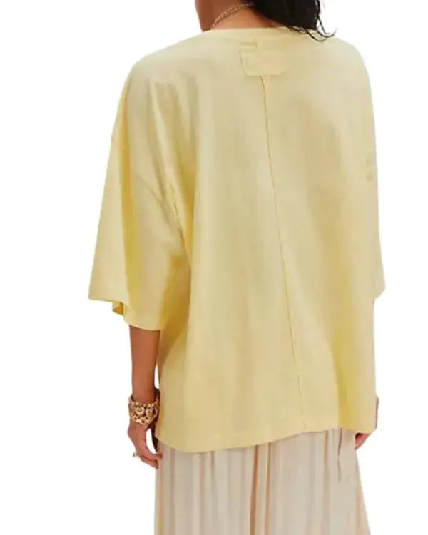 Baylen Out Loud S02 Baylen Dupree Yellow Oversized T Shirt WorthVee