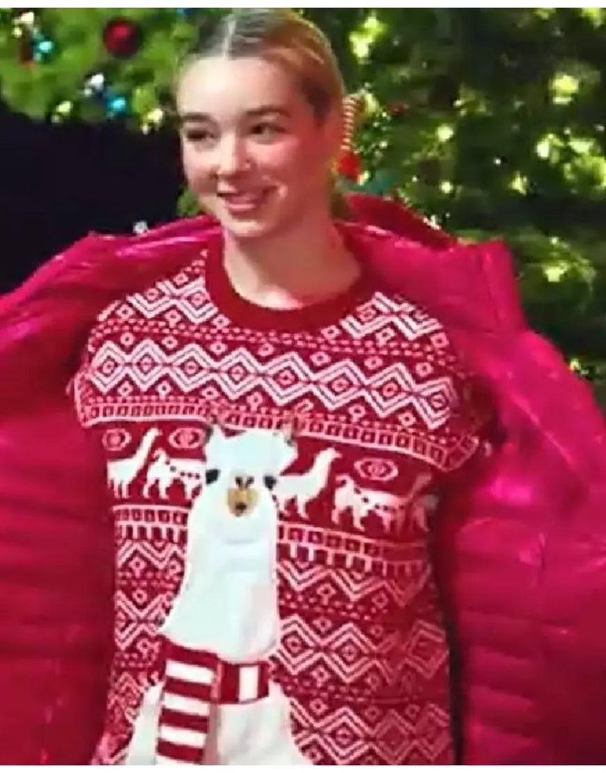 Baylen Out Loud S03 Baylen Dupree Llama Ugly Christmas Sweater WorthVee