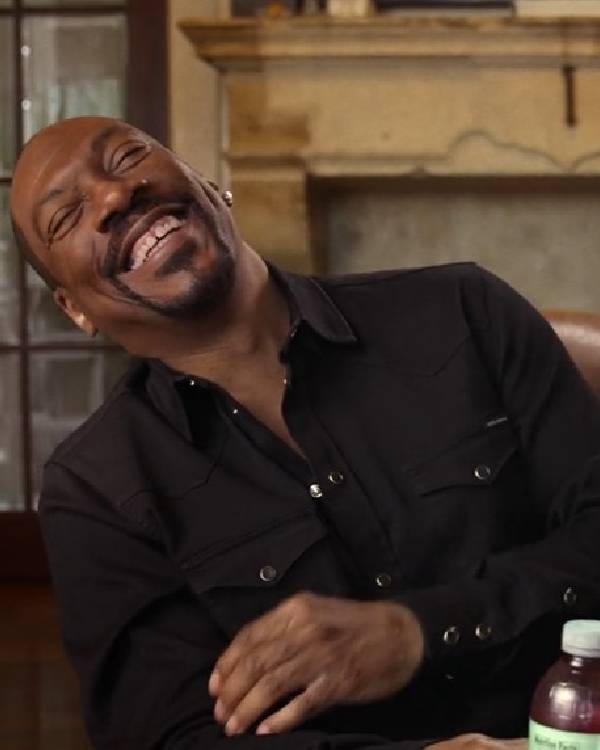 Being Eddie Eddie Murphy Black Shirt