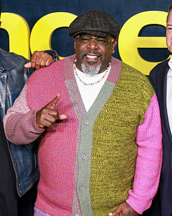 Being Eddie LA Premiere Cedric The Entertainer Cardigan