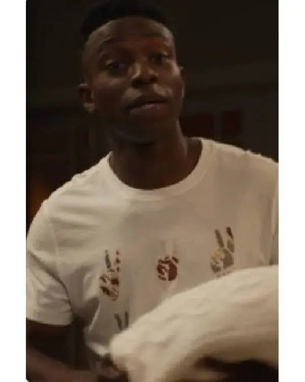 Bel-Air S04 Carlton Banks White Hand Print Graphic Tee WorthVee