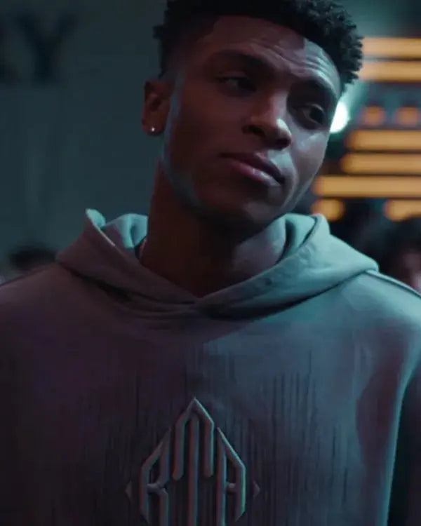 Bel-Air S04 Grey Monogram Hoodie WorthVee