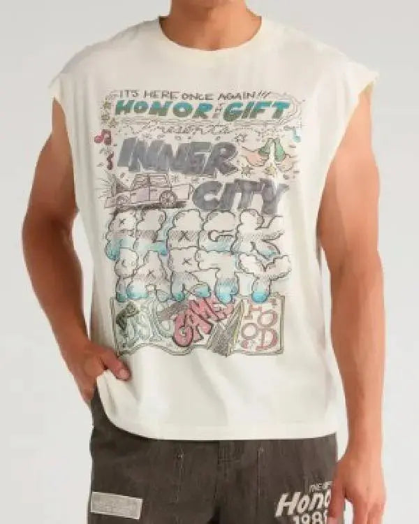 Bel-Air S04 Will Smith Graphic Print Tank Top WorthVee