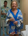 Below Deck Down Under S04 Daisy Kelliher Fish Print Robe WorthVee