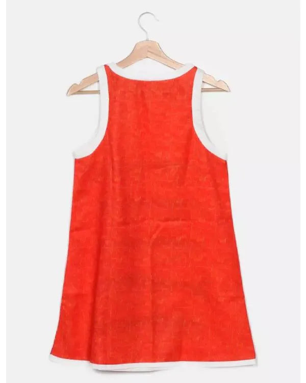Below Deck Mediterranean S10 Aesha Scott Orange Fish Print Dress