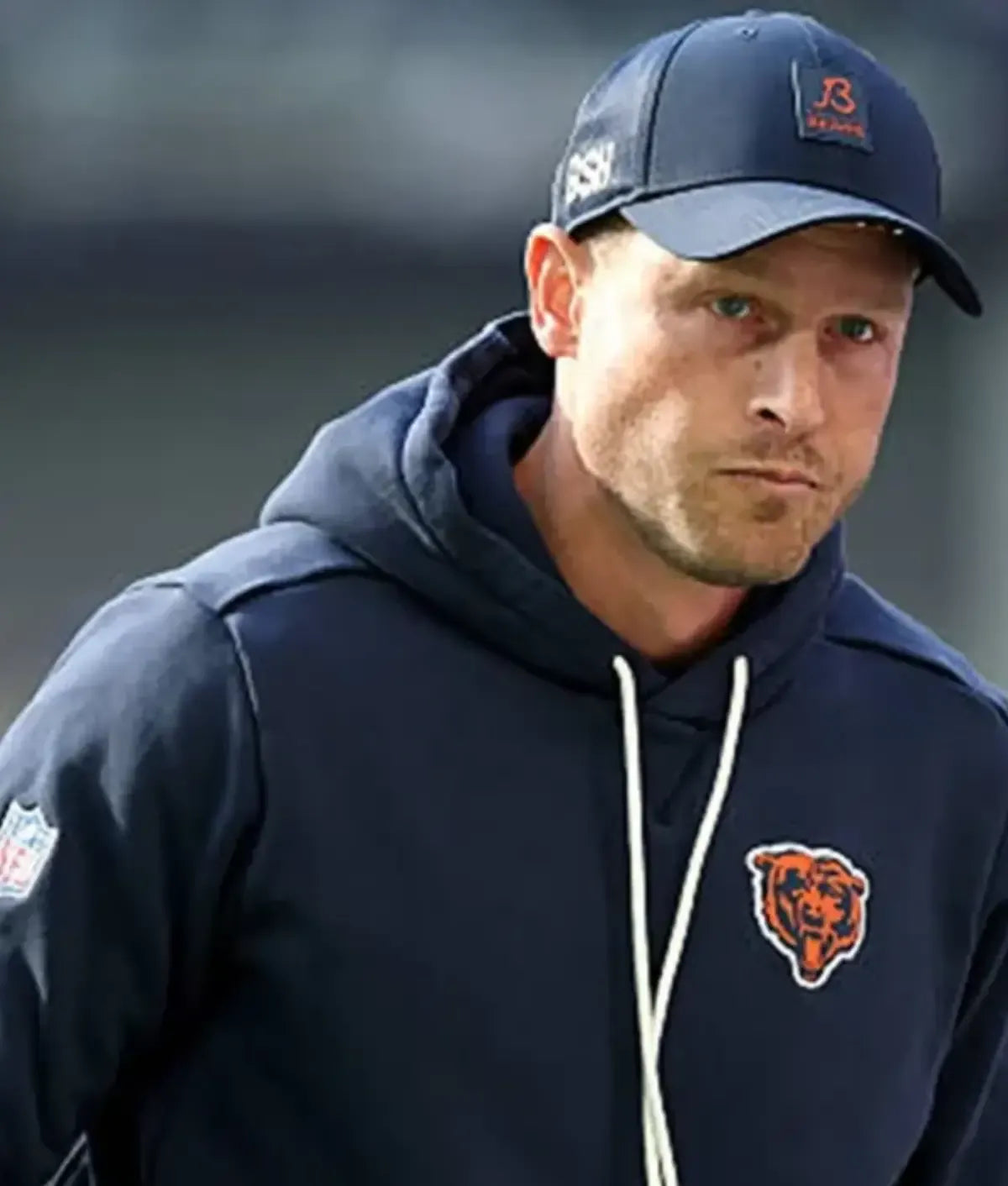 Ben Johnson Chicago Bears Sideline Hoodie