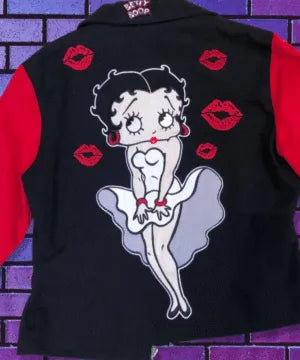 Betty Boop as Marilyn Monroe Racer Jacket