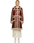 Beyond The Gates 2025 Ambyr Michelle Brown Leather Coat WorthVee