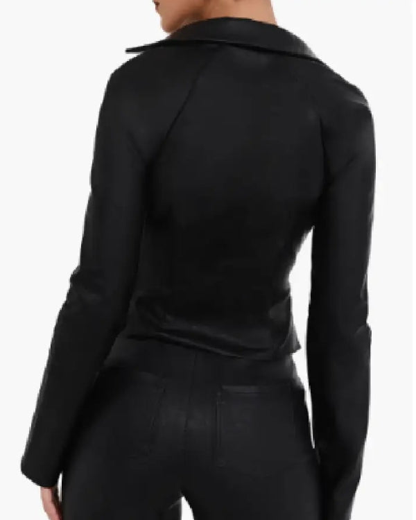 Beyond The Gates 2025 Dana Leslie Thomas Leather Lace Up Top WorthVee