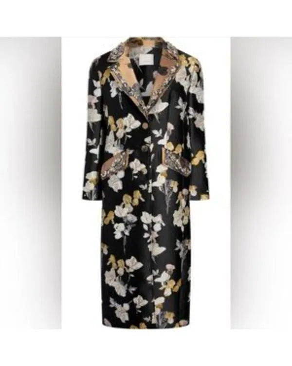 Beyond The Gates 2026 Tamara Tunie Floral Beaded Coat