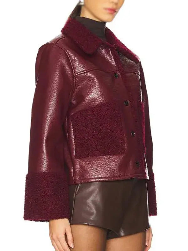 Beyond The Gates Ambyr Michelle Maroon Jacket WorthVee