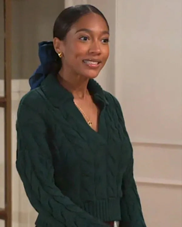 Beyond the Gates 2026 Najah Jackson Green Sweater