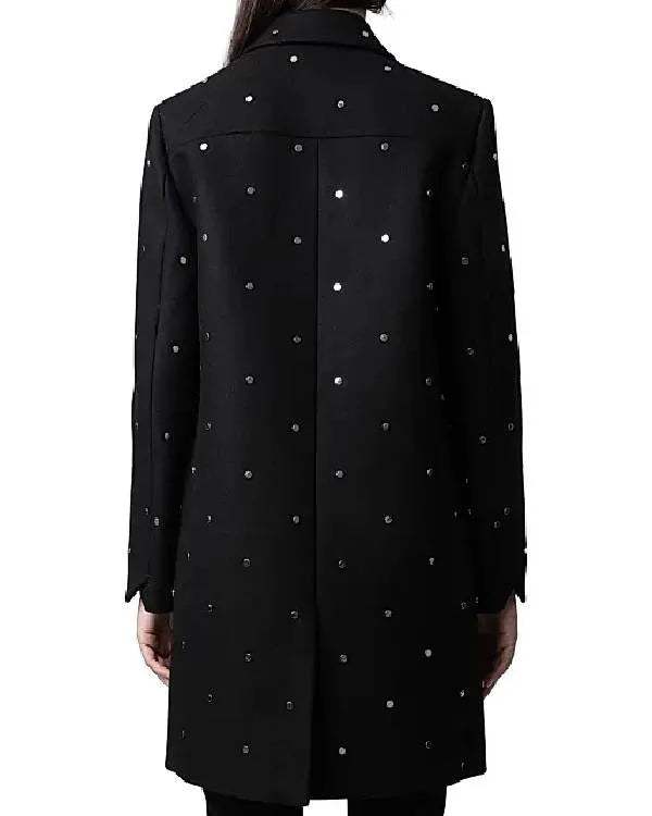 Beyond the Gates Kat Richardson Black Studded Coat
