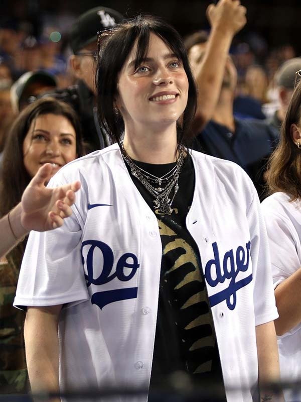 Billie Eilish Dodgers Jersey WorthVee