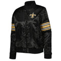 Black Line Up New Orleans Saints Jacket